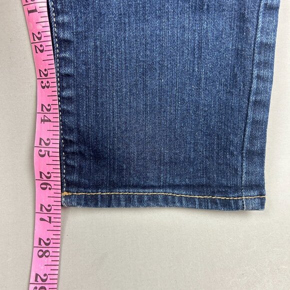 American Eagle Skinny Stretch Jeans Womens 10 Short Blue Cotton Spandex - Picture 6 of 8